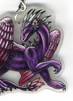 Various dragon keychains